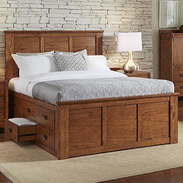 King size shop captains bed
